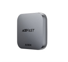 Адаптер ACEFAST QC2 AI Box CarPlay wireless adapter for car Metal Gray (6974316285830)