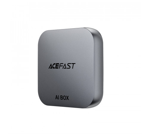 Адаптер ACEFAST QC2 AI Box CarPlay wireless adapter for car Metal Gray (6974316285830)