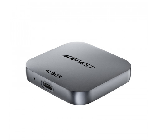 Адаптер ACEFAST QC2 AI Box CarPlay wireless adapter for car Metal Gray (6974316285830)