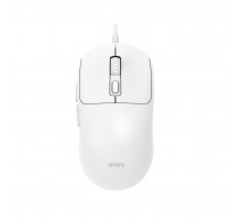 Маніпулятор миша дротова WIWU USB2.0 Wired Mouse WM111 White (6977703656886)