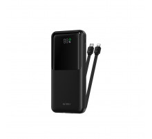 Зовнішній акумулятор WIWU Essen power bank 22.5W 10000mAh Wi-P081 (3C) Black (6977703658583)