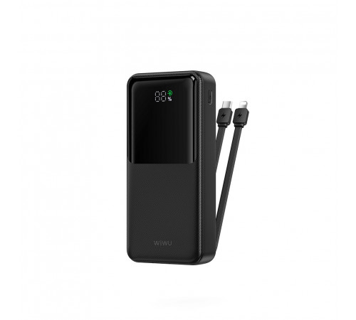 Зовнішній акумулятор WIWU Essen power bank 22.5W 20000mAh Wi-P082 (3C) Black (6977703658606)