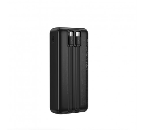 Зовнішній акумулятор WIWU Essen power bank 22.5W 20000mAh Wi-P082 (3C) Black (6977703658606)