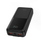 Зовнішній акумулятор WIWU Essen power bank 22.5W 20000mAh Wi-P082 (3C) Black (6977703658606)