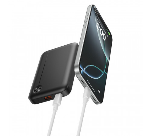 Зовнішній акумулятор WIWU 22.5W Endurance Ultra-Thin PD+QC Power Bank 10000mAh Wi-P059 Black (6977703653618)