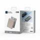 Зовнішній акумулятор WIWU Ultra-Thin Series Power Bank 10000mAh Wi-P020 (3C) Grey (6976975611630)