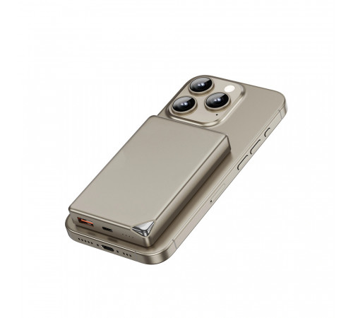 Зовнішній акумулятор WIWU Ultra-Thin Series Power Bank 10000mAh Wi-P020 (3C) Grey (6976975611630)