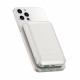 Зовнішній акумулятор WIWU Snap Cube- Magnetic Wireless Charger Power Bank  10000mAh SC1000WHT (3C) White (6973218947020)