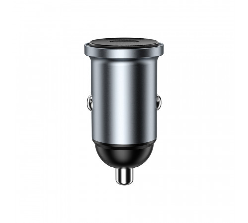 Автомобільний зарядний пристрій WIWU 35W Nano Lite A+C Fast Car Charger Wi-CC030 Gray (6977703656060)