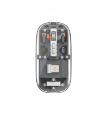 Маніпулятор миша бездротова WIWU Crystal Magnetic Wirless Mouse WM105 (Dual-bluetooth +2.4G three-mode) Grey (6976195091083)