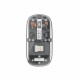 Маніпулятор миша бездротова WIWU Crystal Magnetic Wirless Mouse WM105 (Dual-bluetooth +2.4G three-mode) Grey (6976195091083)
