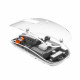 Маніпулятор миша бездротова WIWU Crystal Magnetic Wirless Mouse WM105 (Dual-bluetooth +2.4G three-mode) Grey (6976195091083)