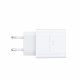 Мережевий зарядний пристрій з кабелем WIWU 2.4A Essen GaN Fast Charger Combo with A-M cable Wi-G023 A-M EU White (6977703655964)