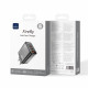 Мережевий зарядний пристрій WIWU 65W Firefly GaN Fast Charger 2C+1A Wi-G012 EU Grey (6977703654134)