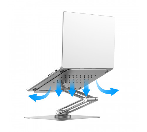 Підставка для ноутбука WIWU Rotative Foldable Laptop Stand S801 Silver (6977703651003)