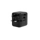 Мережевий фільтр WIWU 25W Warrior GaN Universal Adapter 2C1A Wi-UA011 Black (6977703656626)