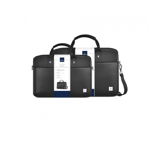 Сумка WIWU 15.6" Hali Laptop Bag Black (6976195091755)