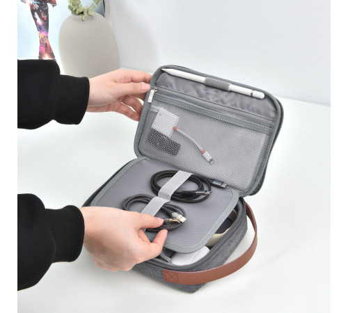 Сумка WIWU Minimalist Travel Pouch Black (6936686411318)