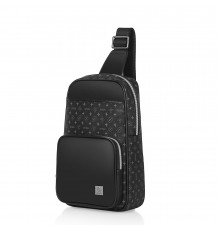 Сумка WIWU Master Fingerprint Lock Crossbody Bag Black (6976195096064)