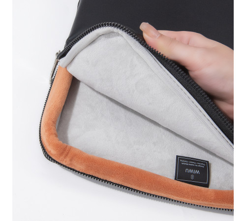 Сумка WIWU 16" Hali Laptop Sleeve Black (6976195094718)