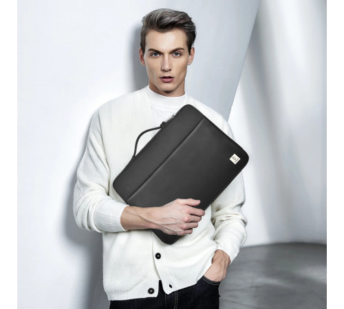 Сумка WIWU 16" Hali Laptop Sleeve Black (6976195094718)