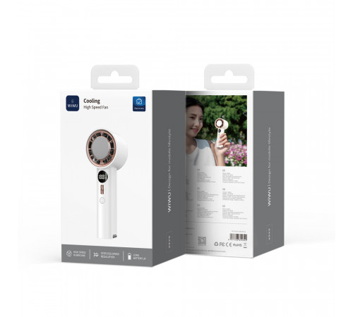 Вентилятор WIWU Cooling High Speed Fan Wi-FS016 White (6977703655322)