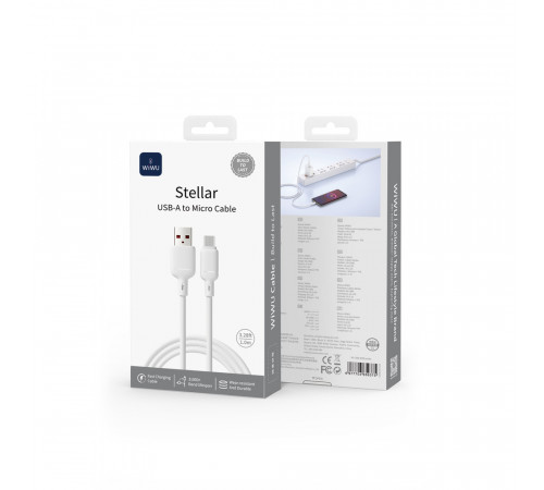 Кабель WIWU Stellar Series Cable A-M
Wi-C086 1M (6977703659375)