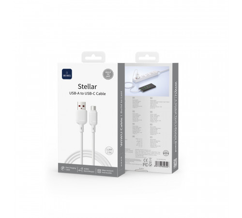 Кабель WIWU Stellar Series Cable A-C
Wi-C088 1M (6977703659399)