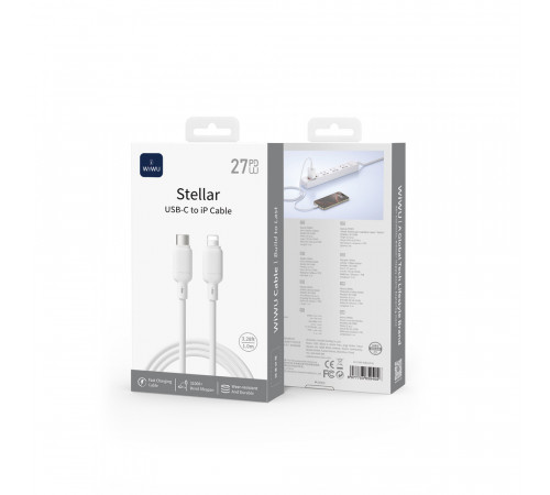 Кабель WIWU Stellar Series Cable C-L
Wi-C089 1M (6977703659405)