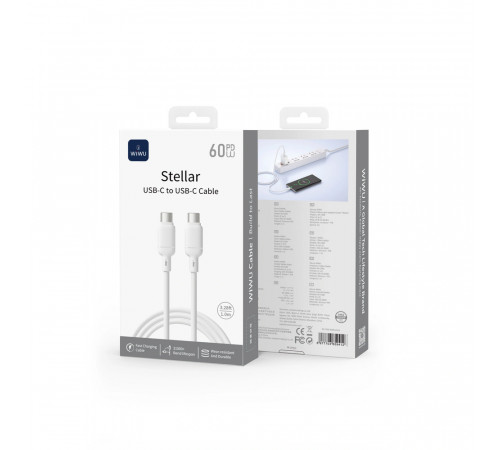 Кабель WIWU Stellar Series Cable C-C
Wi-C090 1M (6977703659412)