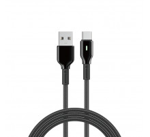 Кабель WIWU 27W Duralink Series Nylon Braided Cable Wi-C073 A-C 1M (6977703654691)