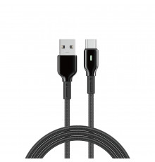 Кабель WIWU 27W Duralink Series Nylon Braided Cable Wi-C073 A-C 1M (6977703654691)