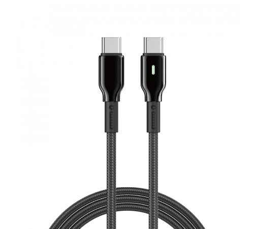 Кабель WIWU 60W Duralink Series Nylon Braided Cable 
Wi-C075 C-C 1M (6977703654714)