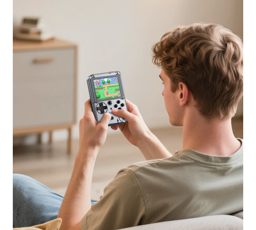 Портативна ігрова консоль HOCO GA40 Brilliant vertical screen handheld game console Gray (6942007673051)