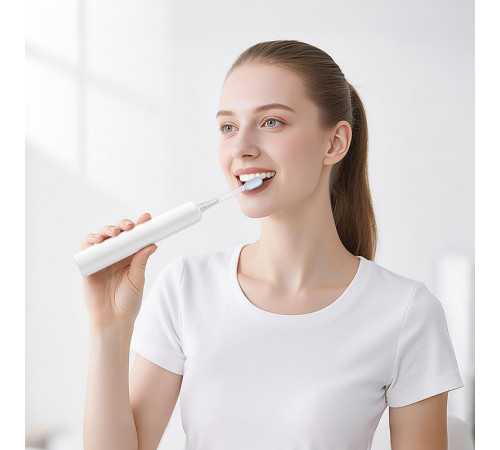 Електрична зубна щітка HOCO HP64 Acoustic wave electric toothbrush White (6942007672788)