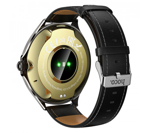 Смарт-годинник HOCO Y39 43mm. 280 mAh. IP67 Smart watch(call version) Black (6942007673259)
