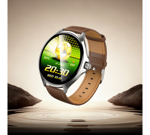Смарт-годинник HOCO Y39 43mm. 280 mAh. IP67 Smart watch(call version) Silver (6942007673266)