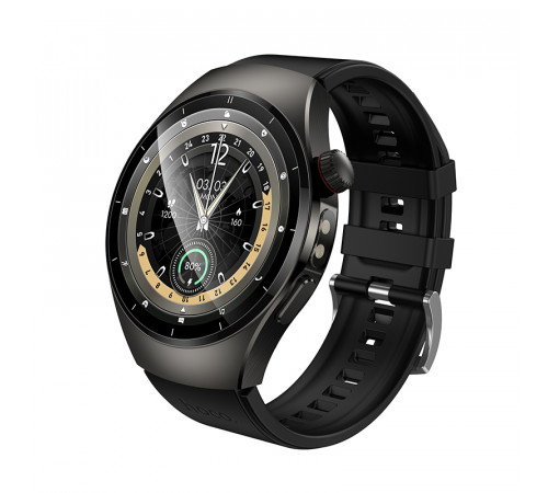 Смарт-годинник HOCO Y40 38mm. 315 mAh. IP67  Smart watch(call version) Black (6942007672078)