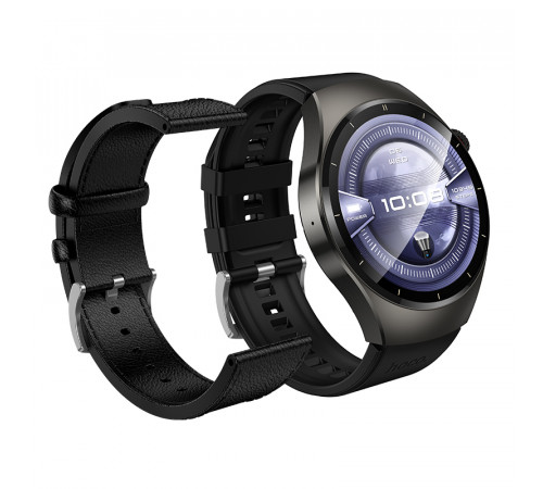 Смарт-годинник HOCO Y40 38mm. 315 mAh. IP68  Smart watch(call version) Black (6942007672078)