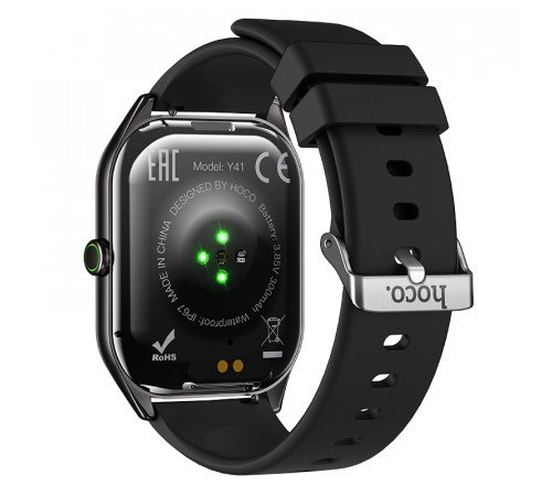 Смарт-годинник HOCO Y41 Smart watch(call version) Black (6942007674133)