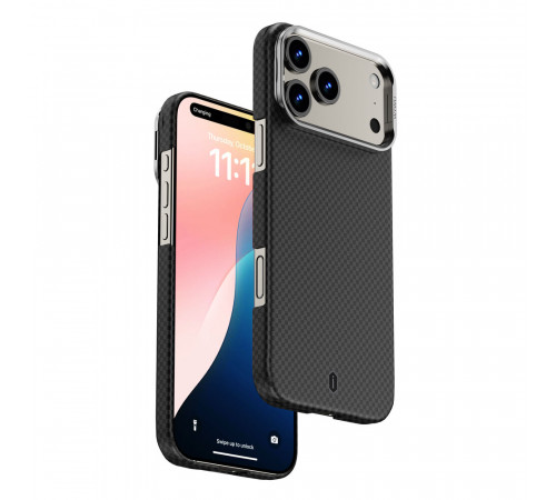 Чохол WIWU ARAMID ARMOR DCC-208 for iP17 Pro Max 6.9" Black (6979107510566)
