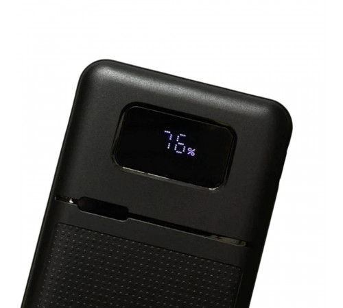 Зовнішній акумулятор WUW-Y163 (PD 22.5W quick charger ) 10 000 mAh black (WUW-Y163)
