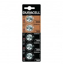 Батарейка Duracell CR2025 (5шт) (5000394132146)