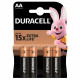 Батарейка Duracell Basic LR6/AA (4шт) (5000394127050)