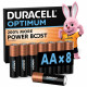 Батарейка Duracell LR6/AA OPTIMUM (8шт) (5000394158931)