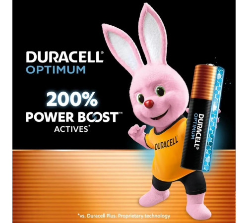 Батарейка Duracell LR6/AA OPTIMUM (8шт) (5000394158931)