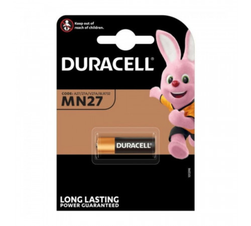 Батарейка Duracell MN27/ A27 (1шт) (5000394023352)