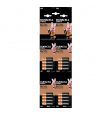 Батарейка Duracell Simply LR3/AAA (16шт) (5000394129931)