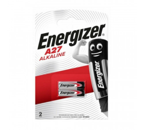 Батарейка Energizer A27 (2шт) (7638900393330)