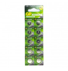Батарейка GP A76/LR44/AG13 Alkaline (10шт) (4891199015496)